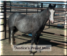 Justice's Proud Mom