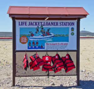 Life Jacket Loaner Station