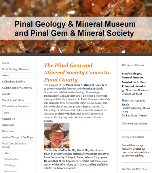 Pinal Gem Newsletter